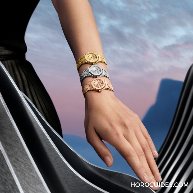 AUDEMARS PIGUET - ROYAL OAK - 67630BA.GG.1312BA.01 - 迷你Royal Oak閃耀回歸｜AUDEMARS PIGUET Royal Oak Mini霜金石英腕錶