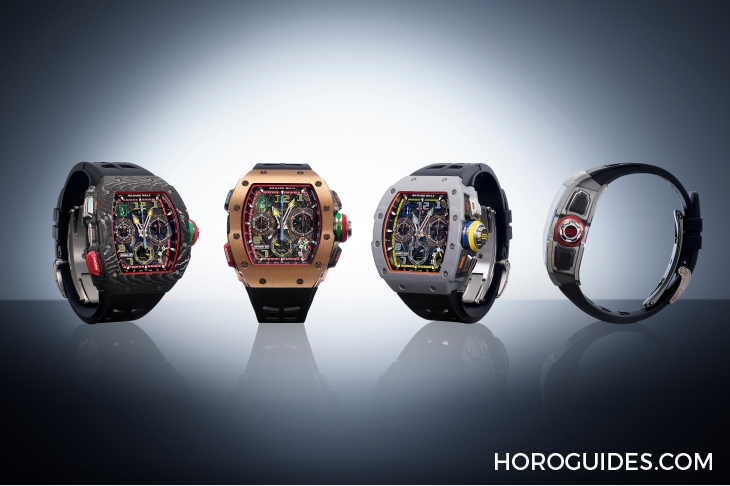 RICHARD MILLE - MEN - RM 65-01 - 亮色Quartz TPT®石英纖維入作！Richard Mille最複雜自動上鍊腕錶RM 65-01延伸新作搶眼登場