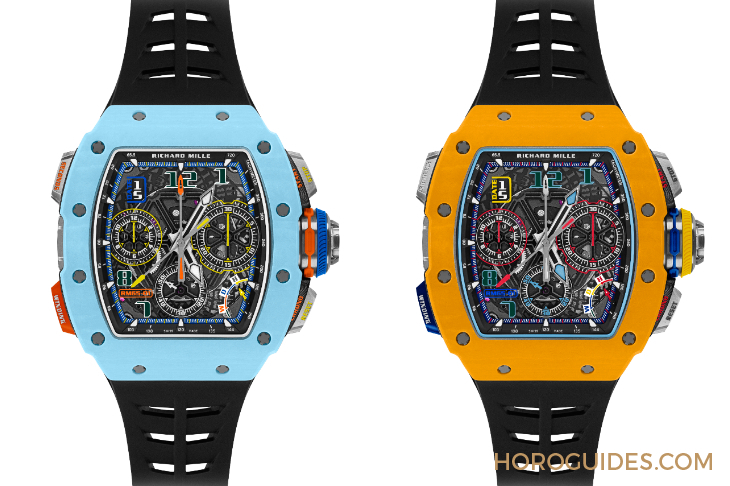 RICHARD MILLE - MEN - RM 65-01 - 亮色Quartz TPT®石英纖維入作！Richard Mille最複雜自動上鍊腕錶RM 65-01延伸新作搶眼登場