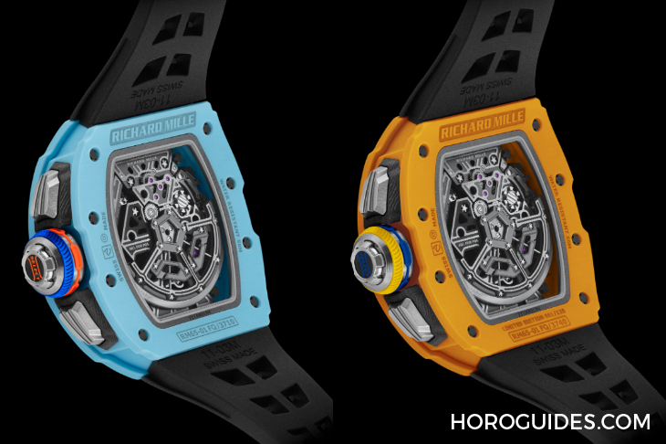 RICHARD MILLE - MEN - RM 65-01 - 亮色Quartz TPT®石英纖維入作！Richard Mille最複雜自動上鍊腕錶RM 65-01延伸新作搶眼登場