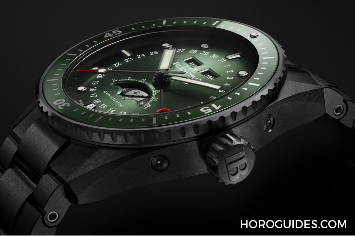 BLANCPAIN - FIFTY FATHOMS - 5054-0140-01S - BLANCPAIN首配陶瓷鍊帶|Fifty Fathoms Bathyscaphe系列全面新生著裝