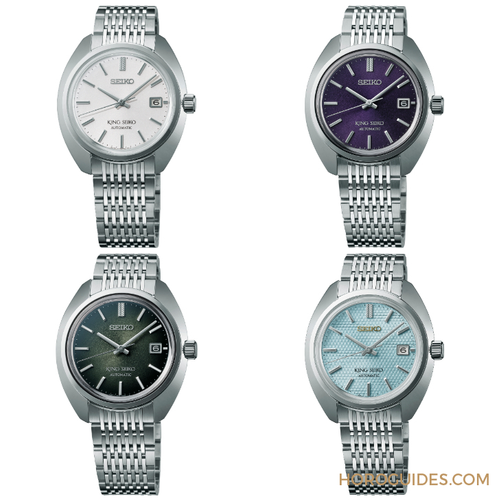 SEIKO - KING SEIKO - SJE109 - King Seiko全新1969年復古設計,江戶紫以及限量龍鱗面盤登場
