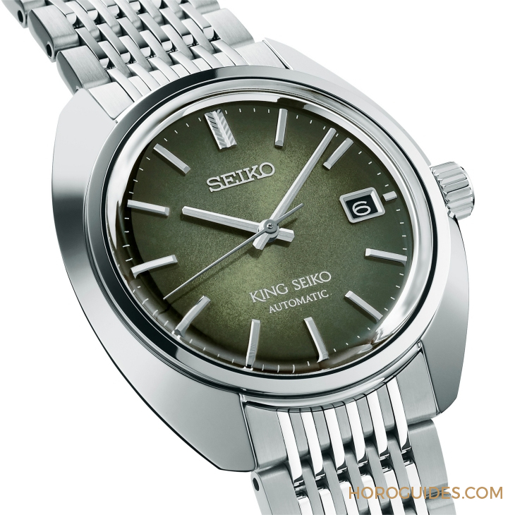 SEIKO - KING SEIKO - SJE109 - King Seiko全新1969年復古設計,江戶紫以及限量龍鱗面盤登場