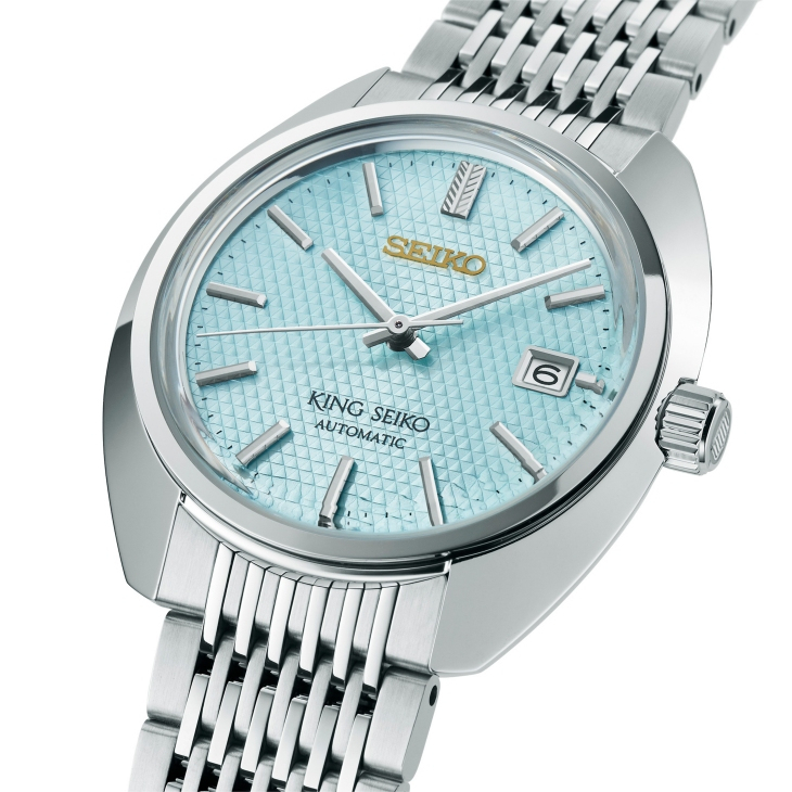 SEIKO - KING SEIKO - SJE109 - King Seiko全新1969年復古設計,江戶紫以及限量龍鱗面盤登場