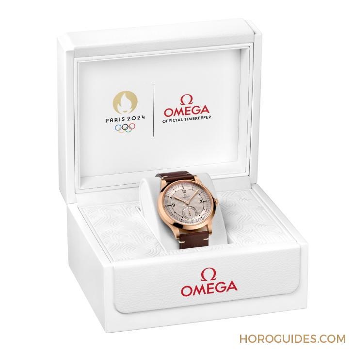 OMEGA - SPECIALITIES - 522.92.39.21.99.001 - 青銅金再現CK 859復古設計,向奧運獎牌致敬!OMEGA推出巴黎2024年奧運會青銅金腕錶