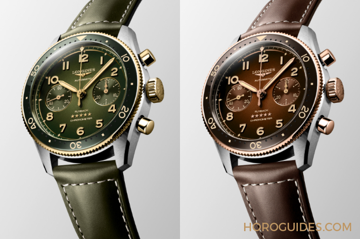 LONGINES - SPIRIT - L3.802.1.53.6 - 浪琴表LONGINES Spirit再掀熱潮!先行者系列Zulu Time鈦金屬與計時碼錶半金新登場