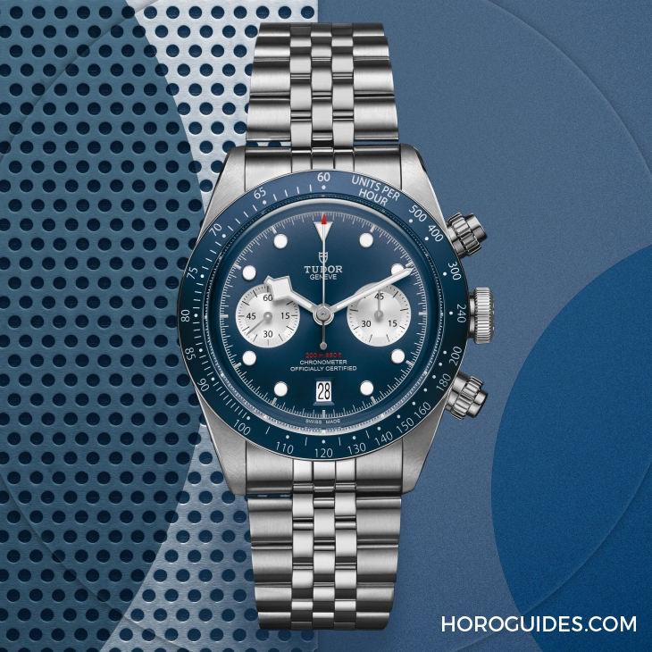 TUDOR - BLACK BAY - M79360B-0002 - 沉穩「帝舵藍」新裝現身,TUDOR推出Black Bay Chrono "Blue"專門店限定版