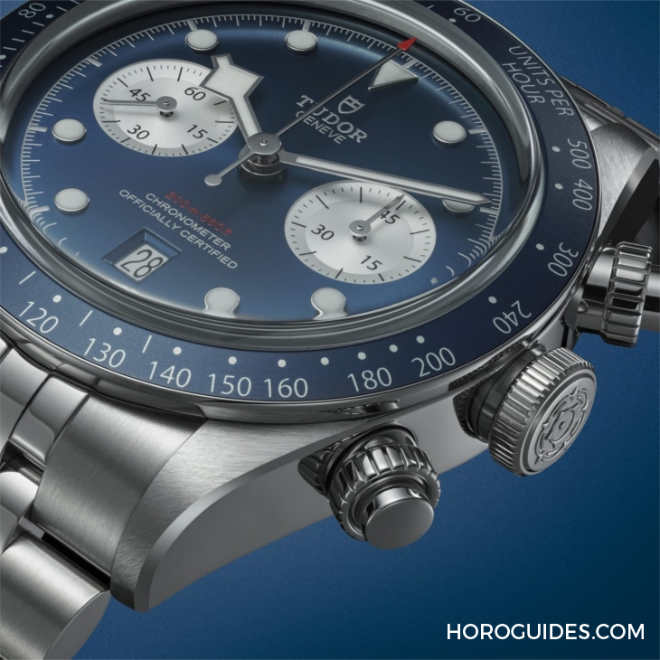 TUDOR - BLACK BAY - M79360B-0002 - 沉穩「帝舵藍」新裝現身,TUDOR推出Black Bay Chrono "Blue"專門店限定版