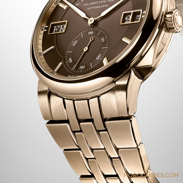 A. LANGE & SÖHNE - ODYSSEUS - 363.150 - 蜜金披身!朗格Odysseus首攜專利蜂蜜金錶殼與錶鍊耀目登場