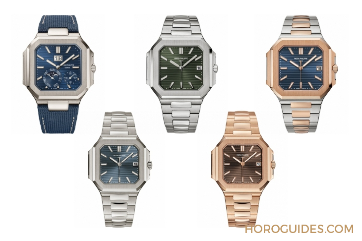 PATEK PHILIPPE - CUBITUS - 7128/1G-001 - Cubitus 40mm中裝尺寸現身!PATEK PHILIPPE Ref. 7128白金藍灰面及玫瑰金啡面款登場