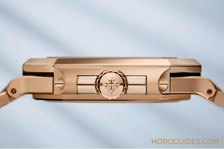 PATEK PHILIPPE - CUBITUS - 7128/1G-001 - Cubitus 40mm中裝尺寸現身!PATEK PHILIPPE Ref. 7128白金藍灰面及玫瑰金啡面款登場