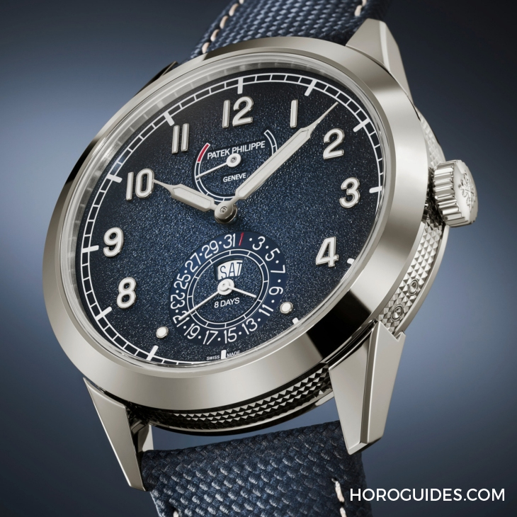 PATEK PHILIPPE - COMPLICATIONS - 5328G-001 - 八日動力，優雅啟程｜PATEK PHILIPPE百達翡麗Calatrava 8-Day Ref. 5328G-001矚目登場