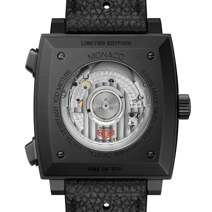 TAG HEUER - MONACO - CBW2185.FC8350 - 嶄新鈦金材質亮相，經典黑白與Gulf藍橙同場現身｜TAG HEUER Monaco三款新錶驚艷登場