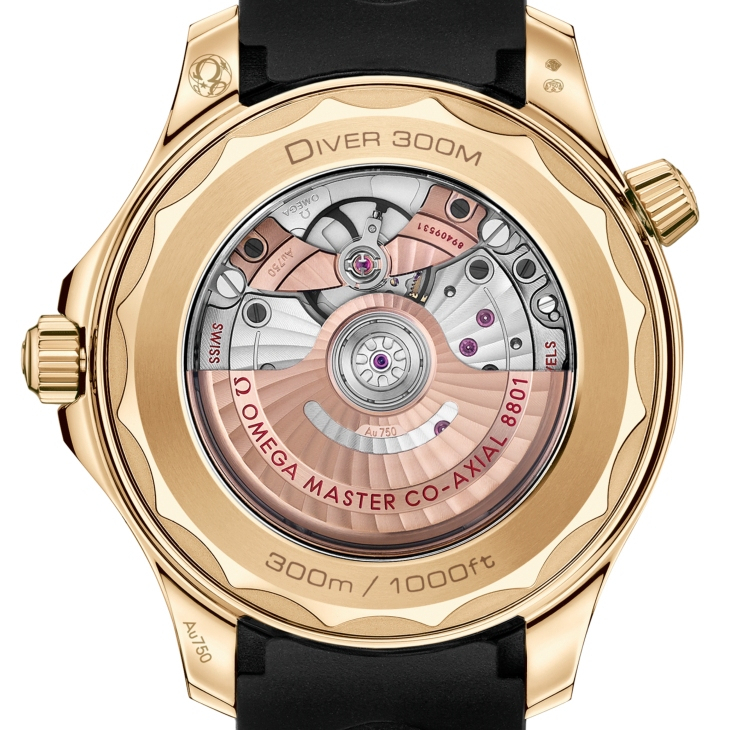 OMEGA - SEAMASTER - 210.52.42.20.04.001 - 奢華潛水四重奏！OMEGA Seamaster海馬潛水300米系列貴金屬新款列陣