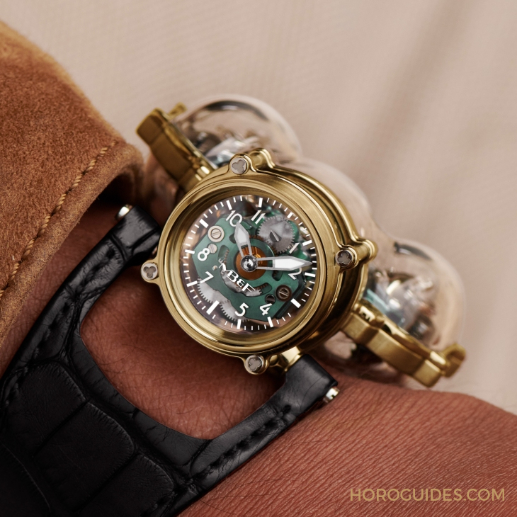 MB&F - HOROLOGICAL MACHINES - 91.SWL.BU - 最美機芯 雙色齊發｜MB&F HM9 Sapphire Vision