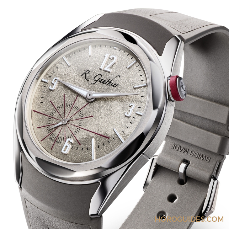 ROMAIN GAUTHIER - C by Romain Gauthier - (Titanium Edition 5) - Romain Gauthier C系列推出第五代鈦金屬新作! 獨特的手工鑿刻紋理香檳面