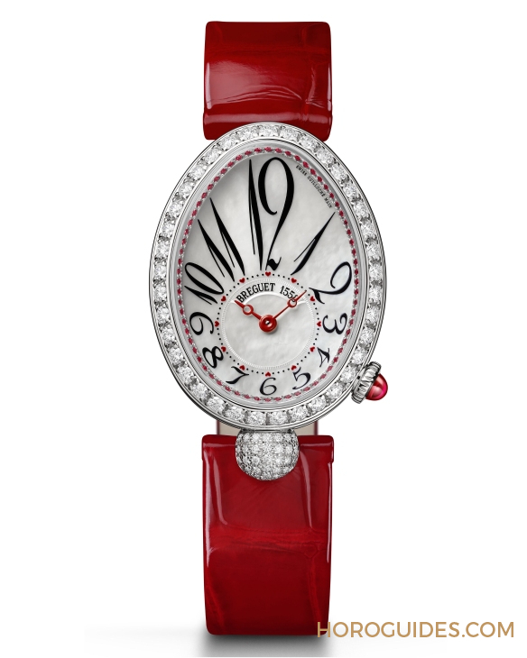 BREGUET - REINE DE NAPLES - 8925BB/58/944 D0 - 愛戀紅調、心形刻度！BREGUET Reine de Naples系列情人節限定款率先登埸