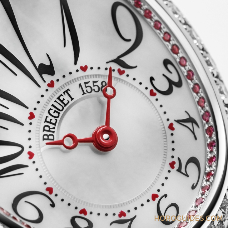 BREGUET - REINE DE NAPLES - 8925BB/58/944 D0 - 愛戀紅調、心形刻度！BREGUET Reine de Naples系列情人節限定款率先登埸