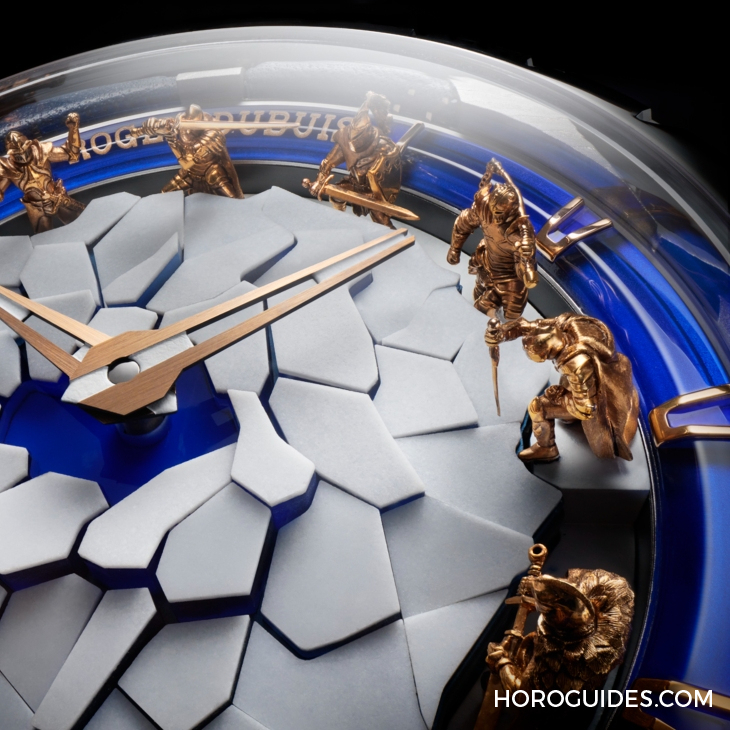 ROGER DUBUIS - EXCALIBUR - RDDBEX1058 - 騎士勇闖冰火之境!ROGER DUBUIS新一代圓桌騎士系列腕錶登場