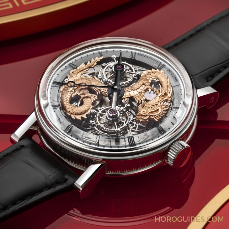 BREGUET - CLASSIQUE - 5345PT/1S/9XU - 雙龍獻瑞、金雕生輝!BREGUET以兩款農曆新年限定版賀新歲