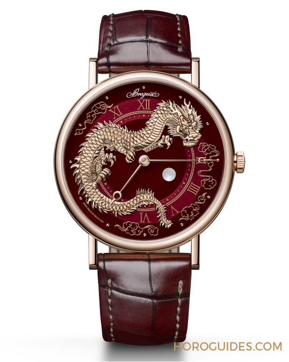 BREGUET - CLASSIQUE - 5345PT/1S/9XU - 雙龍獻瑞、金雕生輝!BREGUET以兩款農曆新年限定版賀新歲