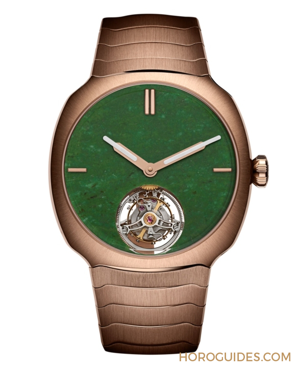 H. MOSER & CIE - STREAMLINER - 6804-0406 - 「礦」世之作！H. MOSER & CIE. Streamliner Tourbillon懷俄明玉石限量版腕錶