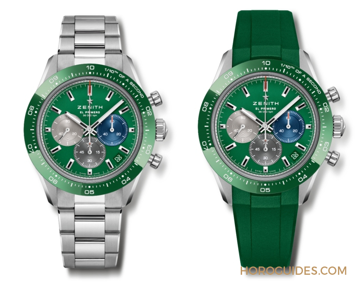 ZENITH - CHRONOMASTER - 03.3400.3610/40.C912 - 2024 LVMH Watch Week速報｜ZENITH Chronomaster全日曆回歸，另有嶄新綠陶瓷圈