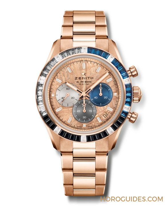 ZENITH - CHRONOMASTER - 03.3400.3610/40.C912 - 2024 LVMH Watch Week速報｜ZENITH Chronomaster全日曆回歸，另有嶄新綠陶瓷圈