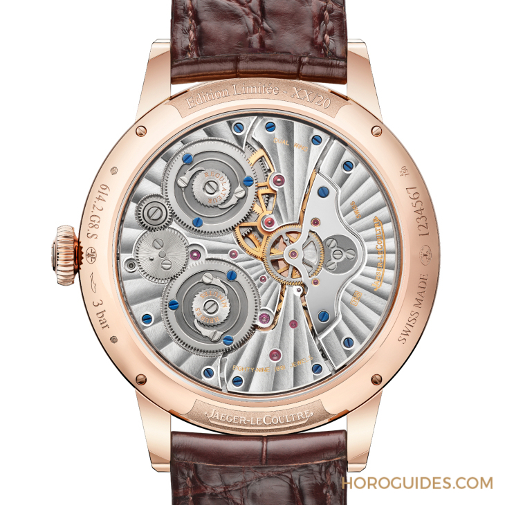 JAEGER-LECOULTRE - DUOMÈTRE - Q6202420 - 首款三軸陀飛輪配新機芯｜JAEGER-LECOULTRE Duometre Heliotourbillon Perpetual