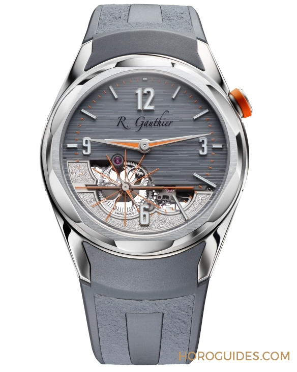 ROMAIN GAUTHIER - C by Romain Gauthier - MON00560 - C by Romain Gauthier Titanium最終章，第六代版本首見鏤空設計