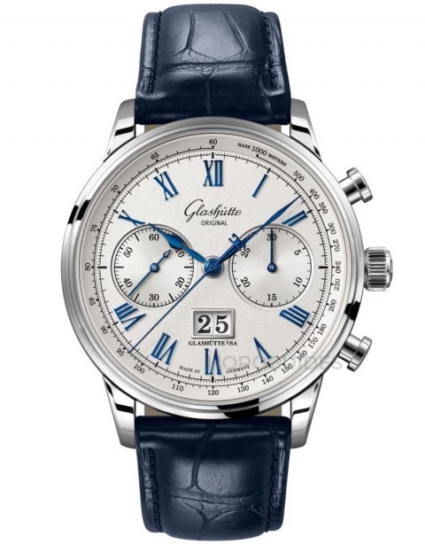 GLASHÜTTE ORIGINAL - SENATOR - 1-37-24-20-12-64 - 傳承百年計時工藝｜GLASHÜTTE ORIGINAL Senator Chronograph雙雄再現經典