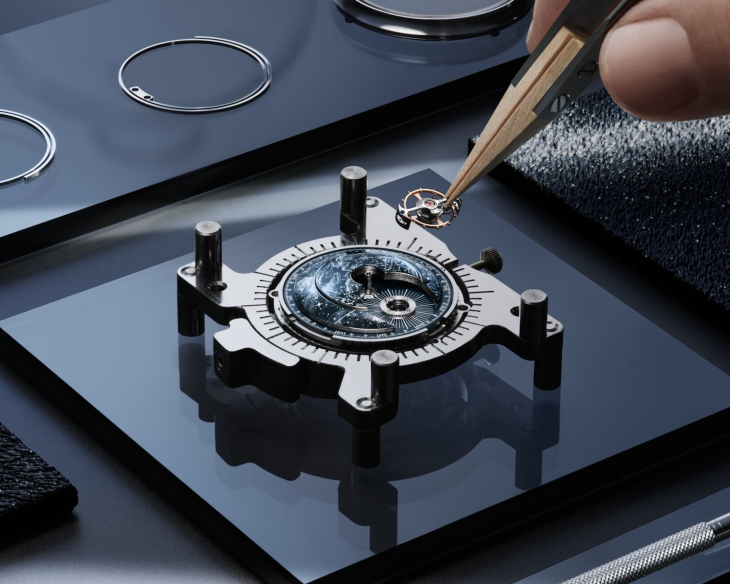 JAEGER-LECOULTRE - MASTER - Q5263482 - 汝山谷星空入錶|JAEGER-LECOULTRE Master Hybris Artistica Calibre 945單色琺瑯演繹天文之美