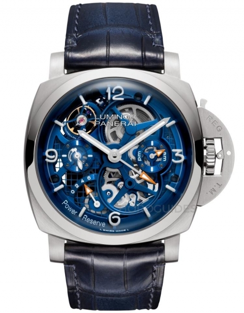 PANERAI - LUMINOR - PAM01714 - PANERAI Luminor系列首見42mm精巧尺寸!PAM01784鏤空陀飛輪同步亮相