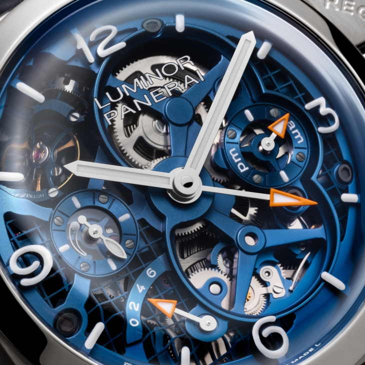 PANERAI - LUMINOR - PAM01714 - PANERAI Luminor系列首見42mm精巧尺寸!PAM01784鏤空陀飛輪同步亮相