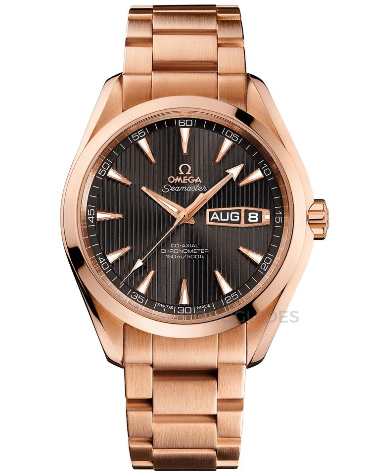 Aqua Terra 150米系列 同軸年曆43毫米腕錶