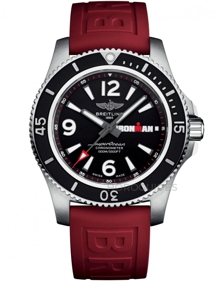 超級海洋自動機械腕錶44 鐵人三項限量版