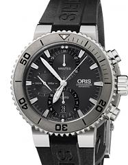 ORIS 豪利時 AQUIS ORIS AQUIS 鈦合金計時碼錶