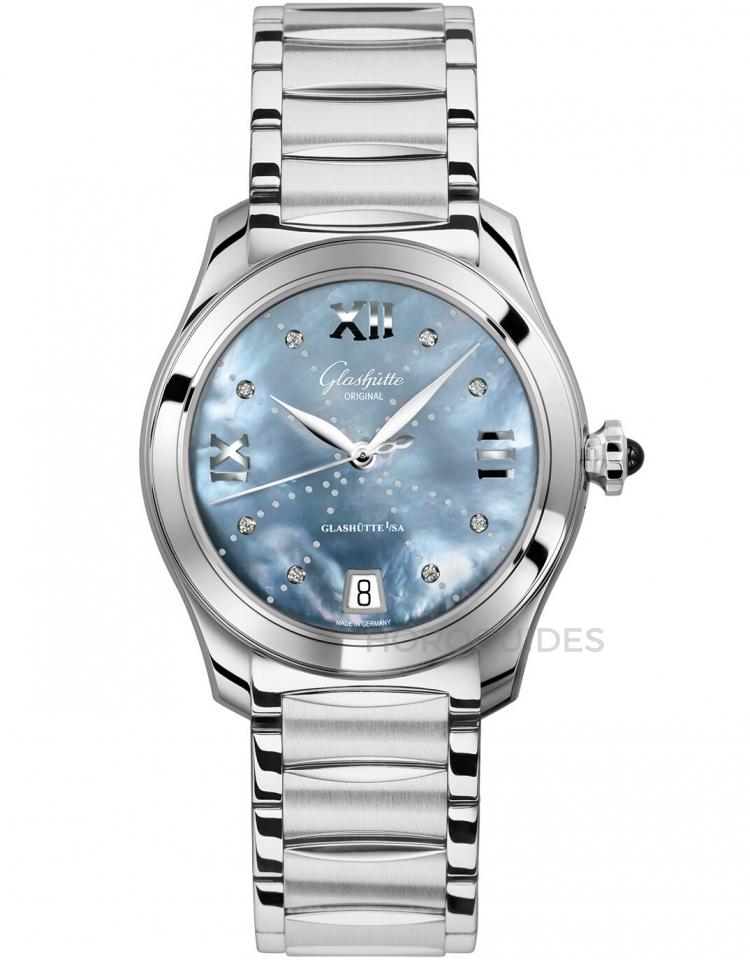 GLASHÜTTE ORIGINAL 格拉蘇蒂 原創 - 女錶系列 - 1-39-22-11-02-34