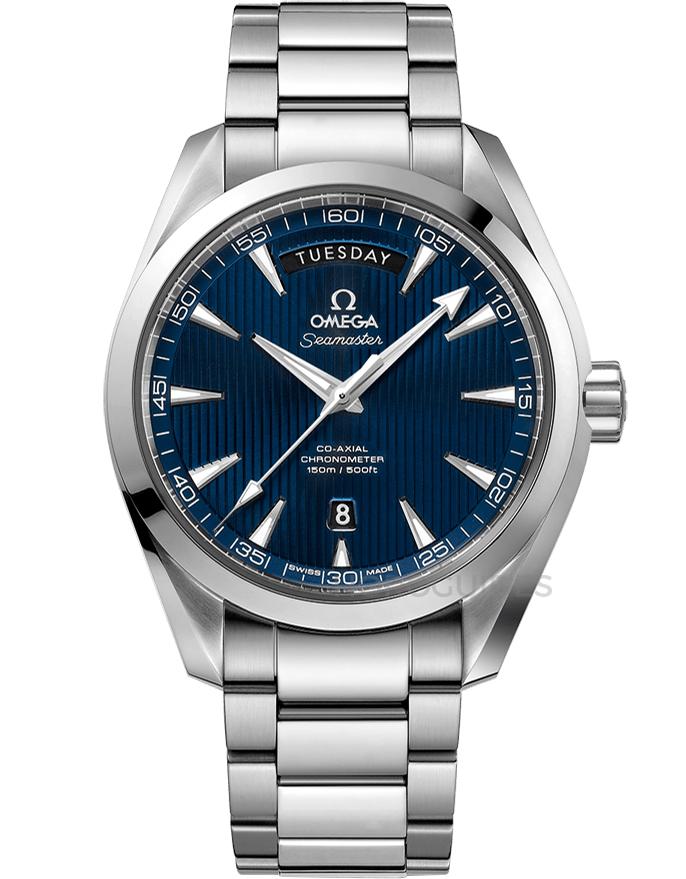 Aqua Terra 150米 同軸星期-日曆41.5毫米腕錶