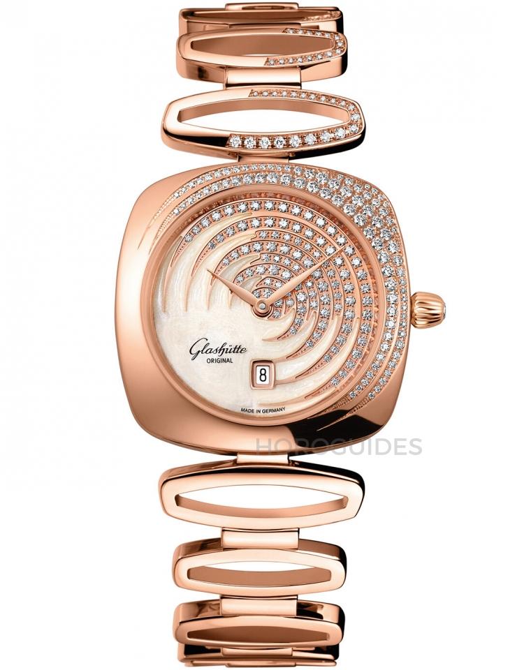 GLASHÜTTE ORIGINAL 格拉蘇蒂 原創 - 女錶系列 - 1-03-01-03-15-11