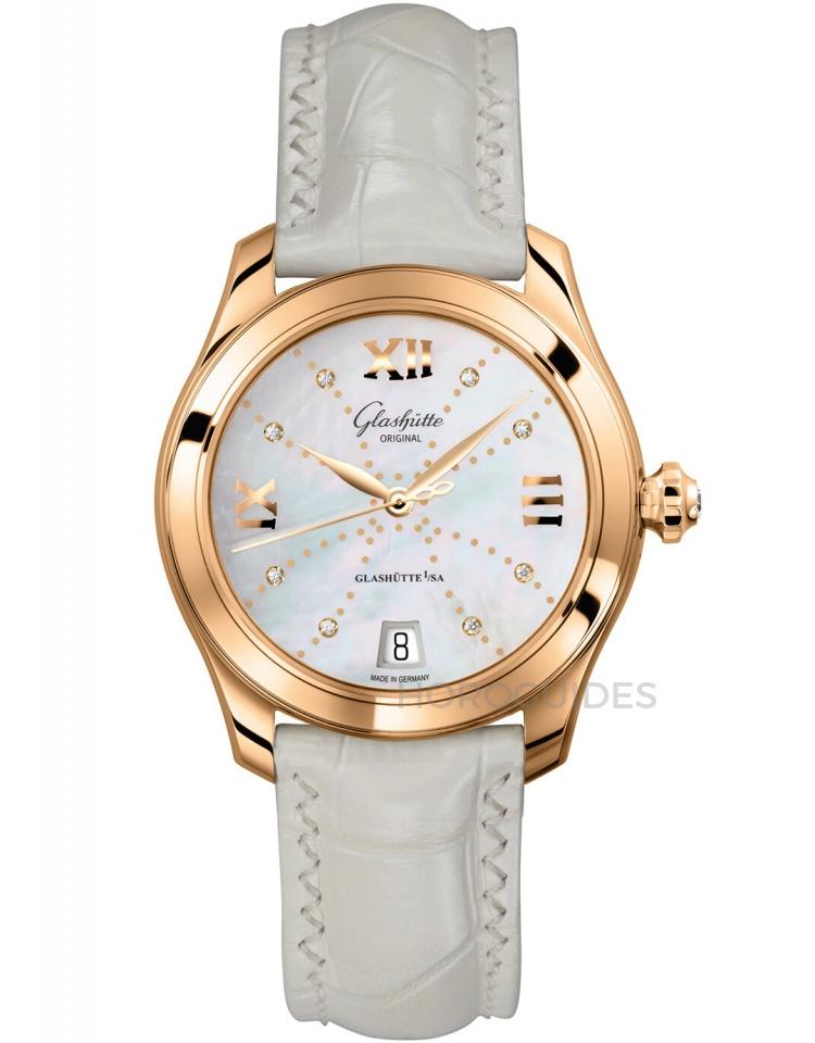 GLASHÜTTE ORIGINAL 格拉蘇蒂 原創 - 女錶系列 - 1-39-22-12-01-04