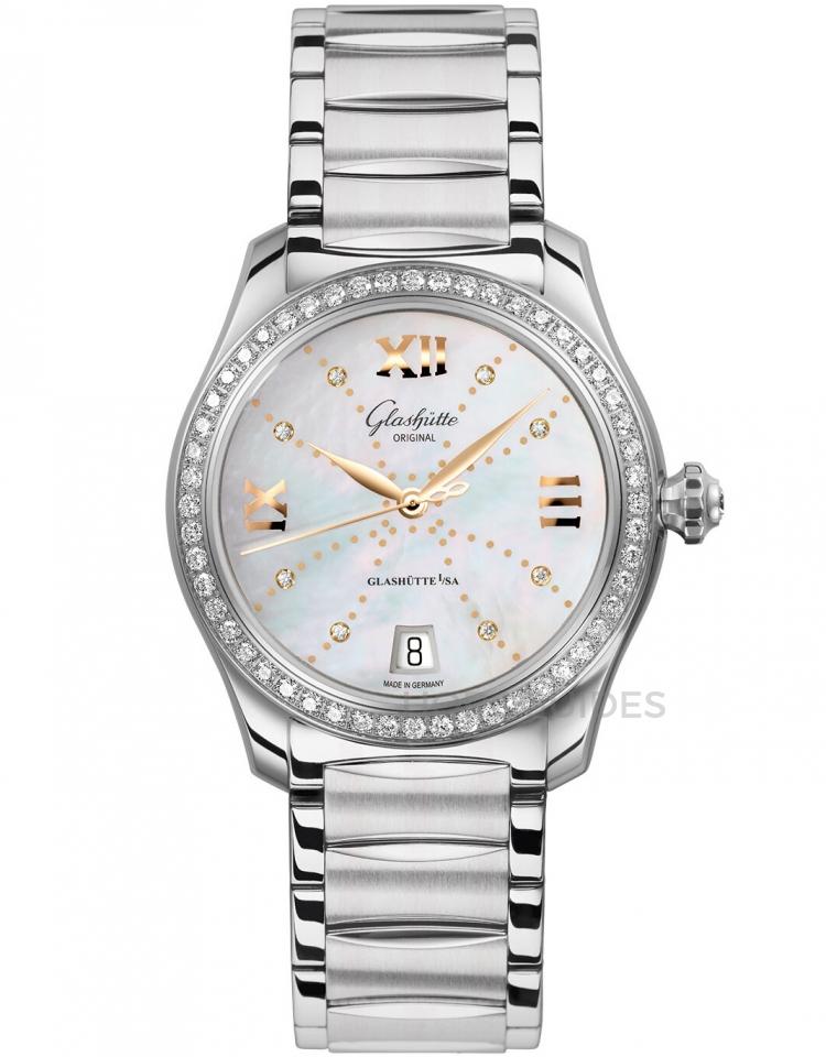 GLASHÜTTE ORIGINAL 格拉蘇蒂 原創 - 女錶系列 - 1-39-22-12-22-34