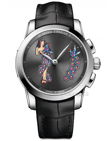 ULYSSE NARDIN 雅典 - 珍貴獨特表款系列 - 6109-130/E2-PINUP