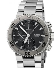 ORIS 豪利時 AQUIS ORIS AQUIS 鈦合金計時碼錶