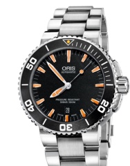ORIS 豪利時 AQUIS ORIS AQUIS 日期錶