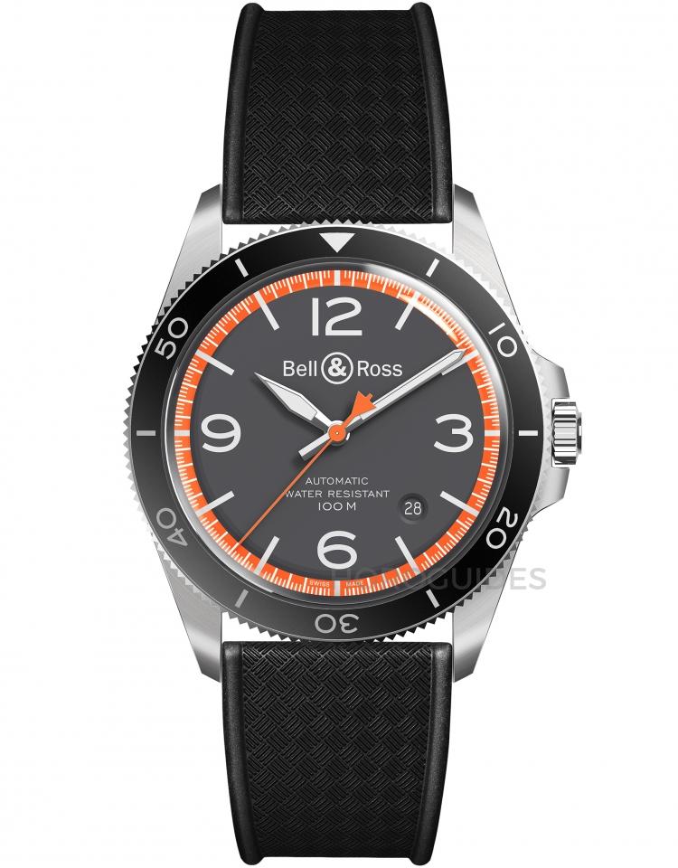 BELL & ROSS 柏萊士 - VINTAGE系列 - BRV292-ORA-ST/SRB