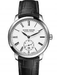 ULYSSE NARDIN 雅典 經典 獨創鎏金大明火小秒針腕錶