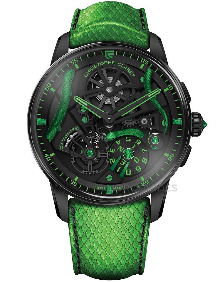 CHRISTOPHE CLARET CHRISTOPHE CLARET - 傳統複雜功能系列 - MTR.DMC16.230-258