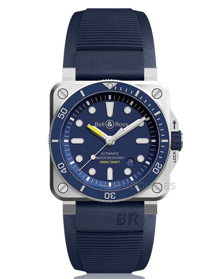 BELL & ROSS 柏萊士 - INSTRUMENTS系列 - BR0392-D-BU-ST/SRB