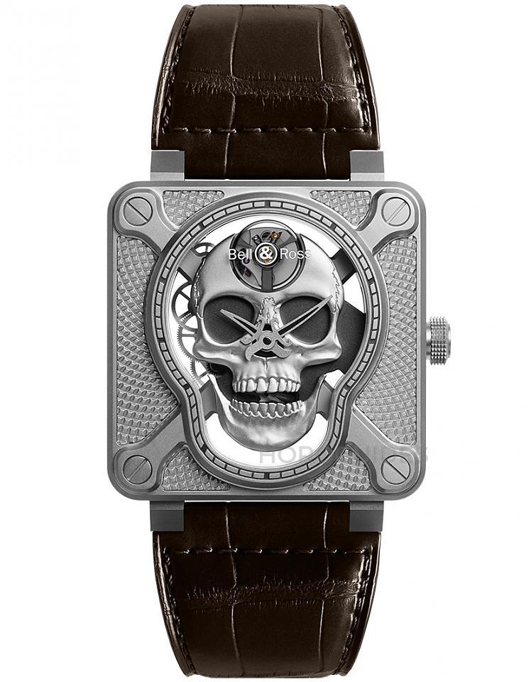 BELL & ROSS 柏萊士 - CONCEPT系列 - BR01-SKULL-SK-ST